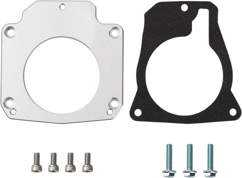 Eiahonen LS Drive By Wire Throttle Body Adapter Kit Compatible with LS3 4 Bolt Intake to LS1 3 Bolt TB DBW LS2 LH6 L92 L76 LY2 LY5 LY6 LC9 LFA LH8 LMG L98 L9H L20 L94 LZ1 L99 L96 LC8 L77 551567 - Image 1